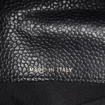 Chanel Caviar Quilted Large Flap Wallet Black 7 of 14