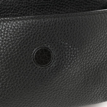 Gucci Pebbled Calfskin Soho Flap Belt Bag Black 11 of 11