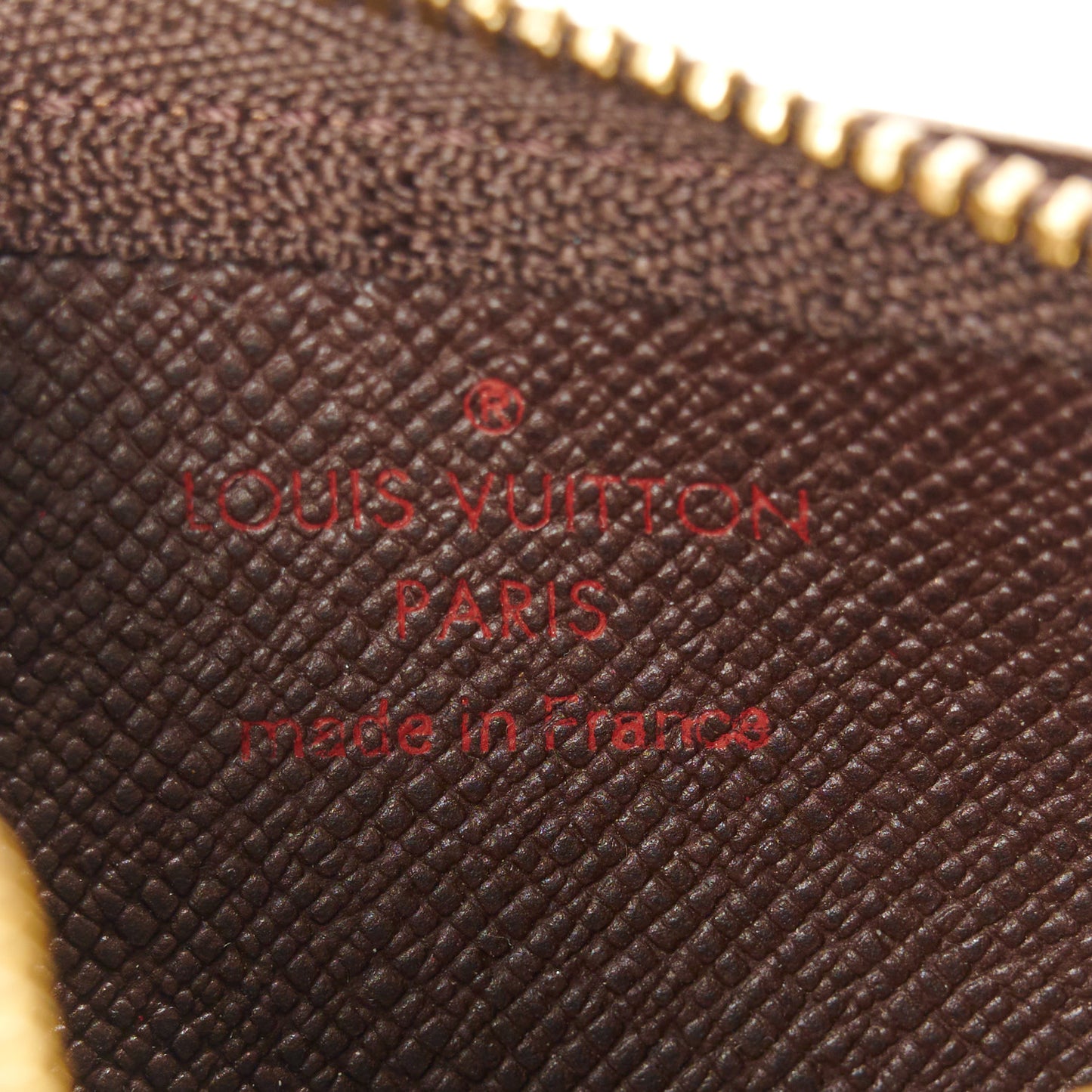Damier Ebene Key Pouch