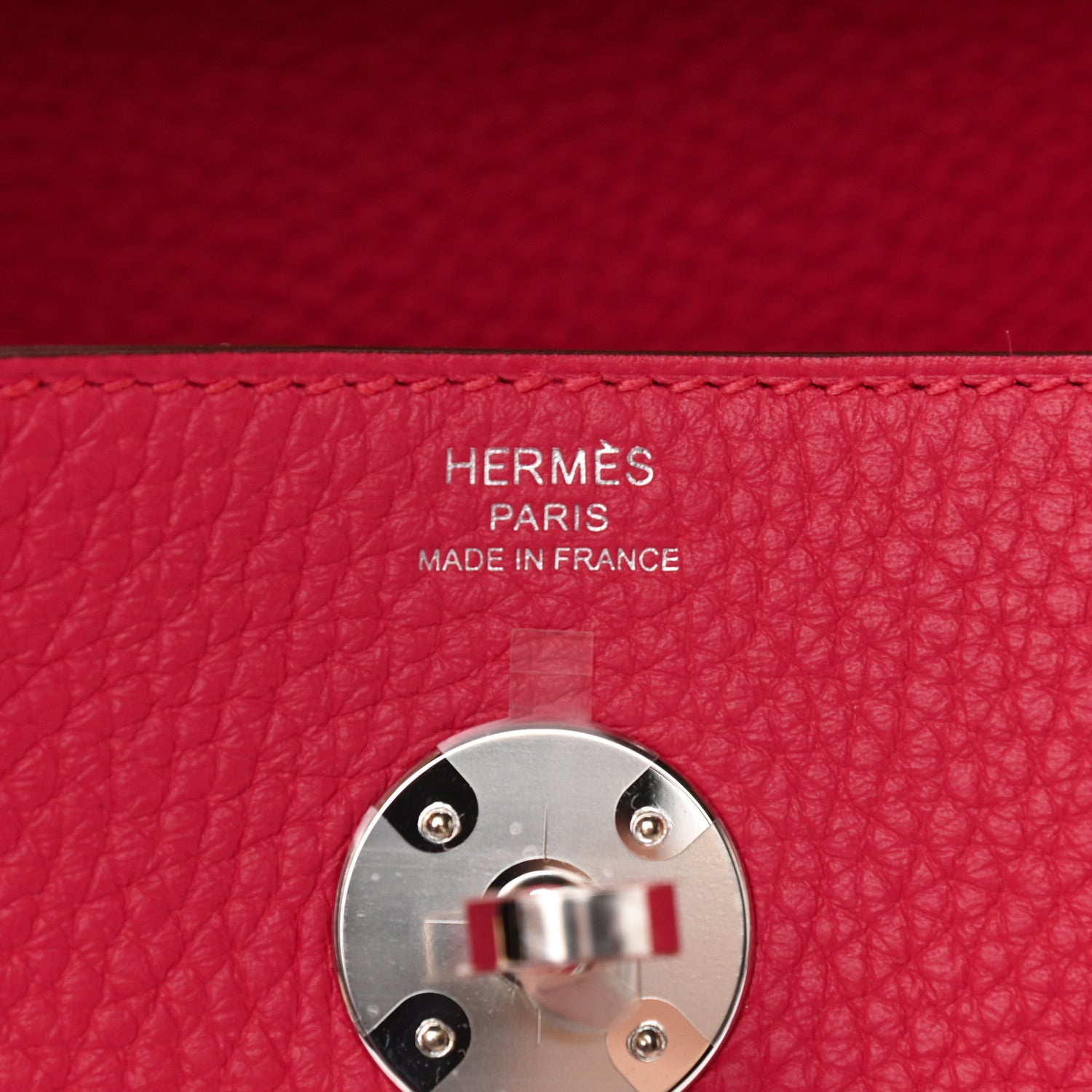 Hermes Taurillon Clemence Lindy 26 Rose Extreme 6 of 9