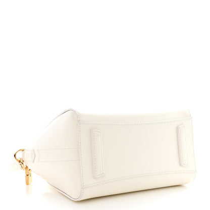 Givenchy Shiny Lord Calfskin Mini Antigona Ivory 4 of 10