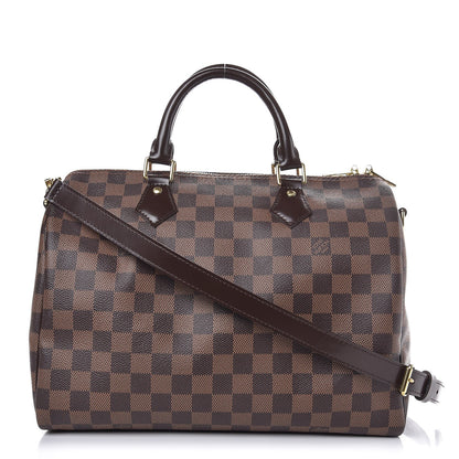 Louis Vuitton Damier Ebene Speedy Bandouliere 30 1 of 7