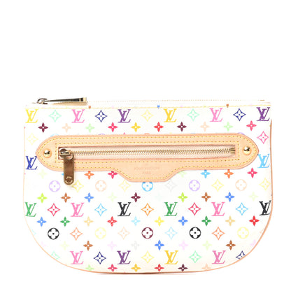 Louis Vuitton Monogram Multicolor Pochette Plate GM White 1 of 7