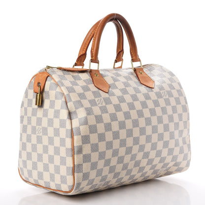 Louis Vuitton Damier Azur Speedy 30 3 of 20