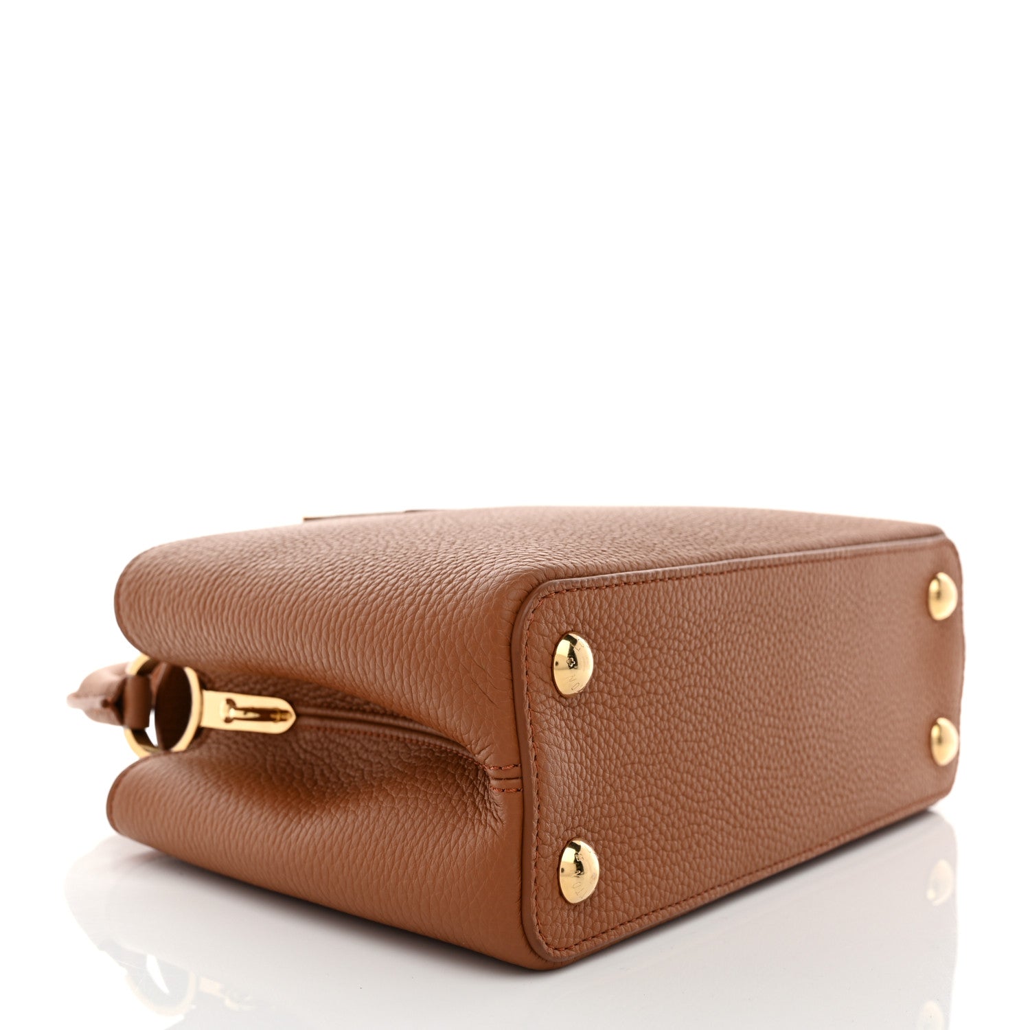Louis Vuitton Taurillon Capucines BB Tan 4 of 11