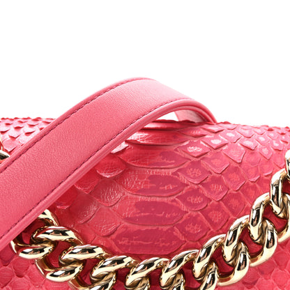 Chanel Snakeskin Small Boy Flap Pink 8 of 10