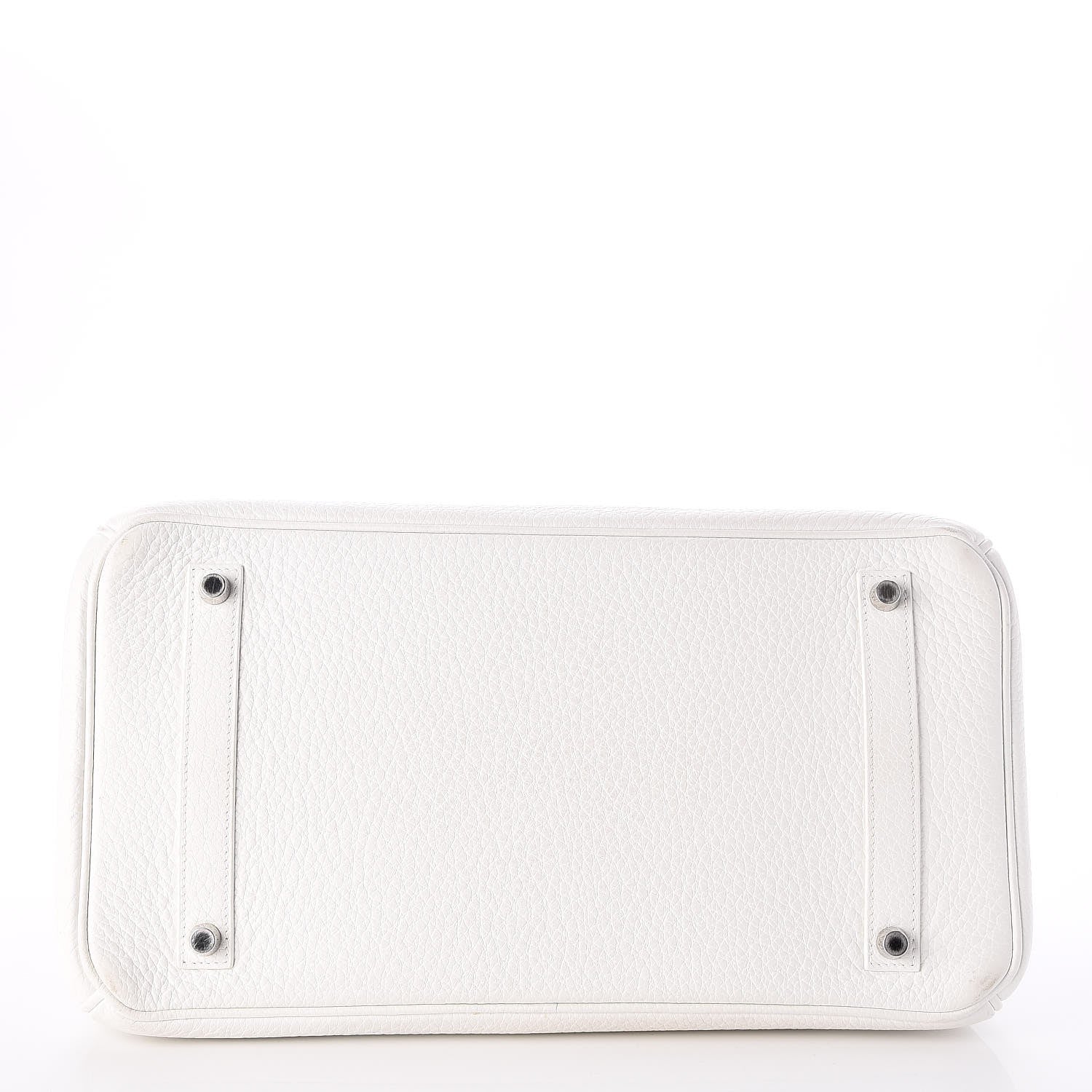 Hermes Taurillon Clemence Birkin 35 White 6 of 33
