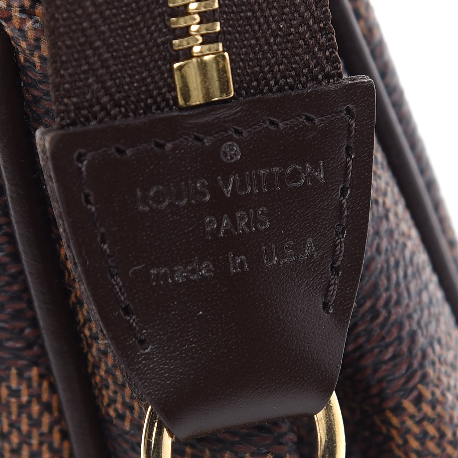 Louis Vuitton Damier Ebene Eva Clutch 6 of 9
