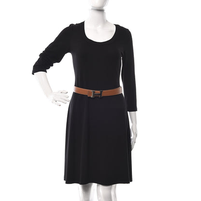 Hermes Box Togo 32mm H Belt 90 Black Gold 2 of 9