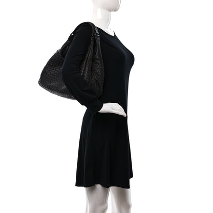Bottega Veneta Nappa Intrecciato Campana Ebano 2 of 10