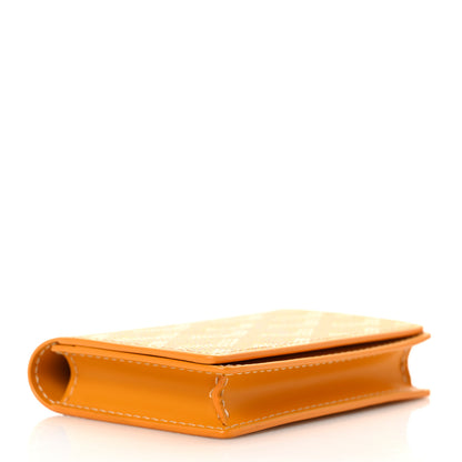 Goyard Goyardine Business Card Holder Yellow 4 of 7