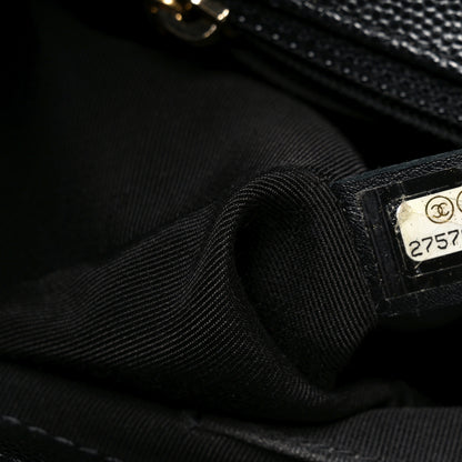 Chanel Caviar Quilted New Medium Boy Flap Black 7 of 10