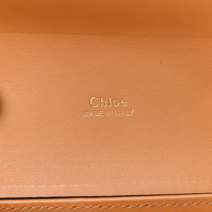 Chloe Calfskin Python Embossed Small Aby Lock Faded Blue 6 of 13