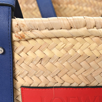 Loewe Raffia Basket Tote Bag Cream Multi 12 of 12