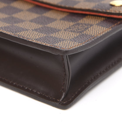 Louis Vuitton Damier Ebene Portobello Travel Shoulder Bag 15 of 16