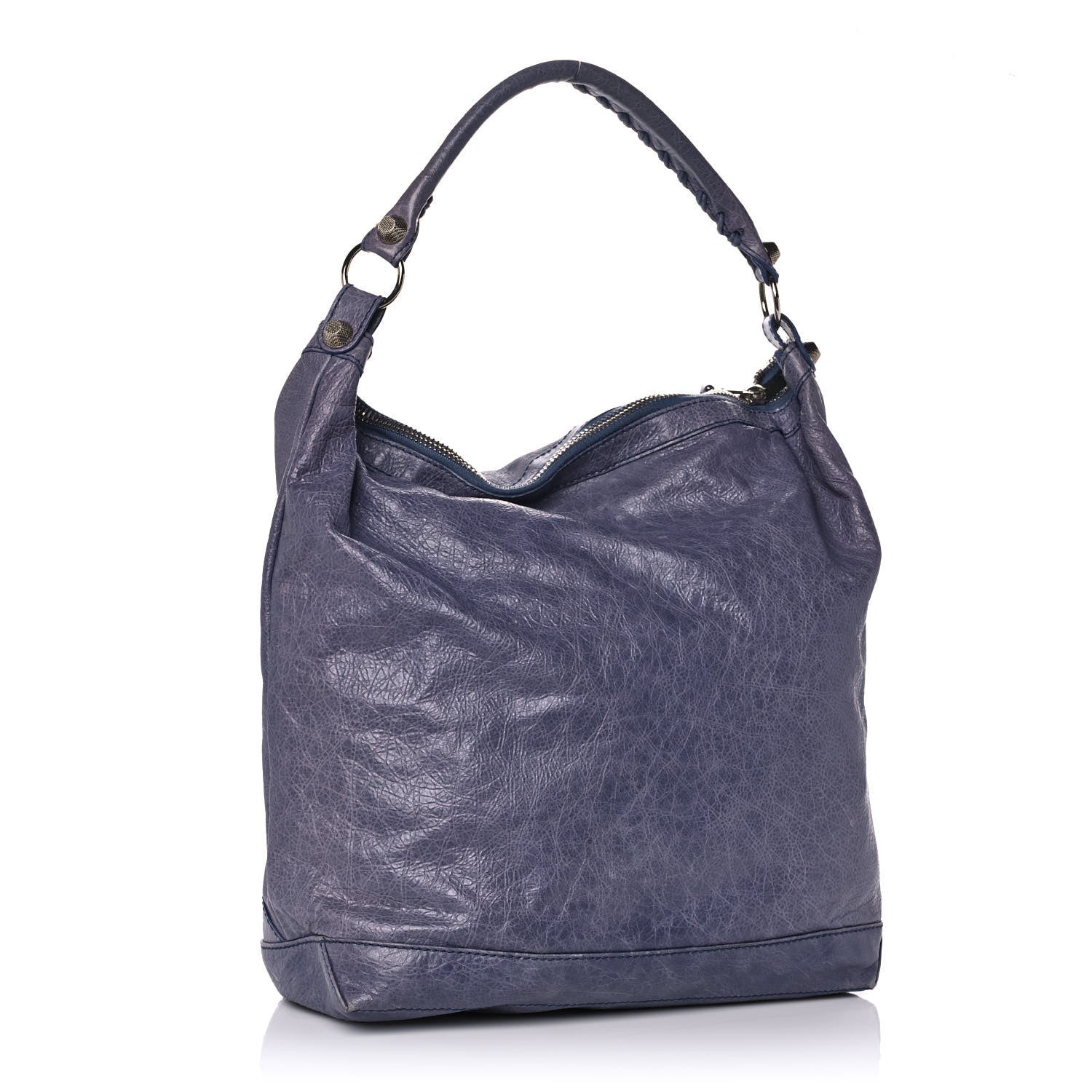 Balenciaga Agneau Giant 12 Silver Hardware Day Hobo Jacynthe 2 of 9