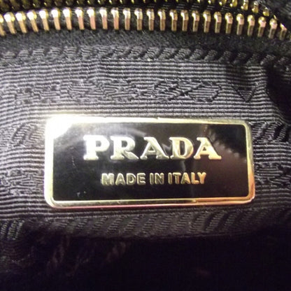 Prada Tessuto Nylon Chevron Bag Nero 9 of 9