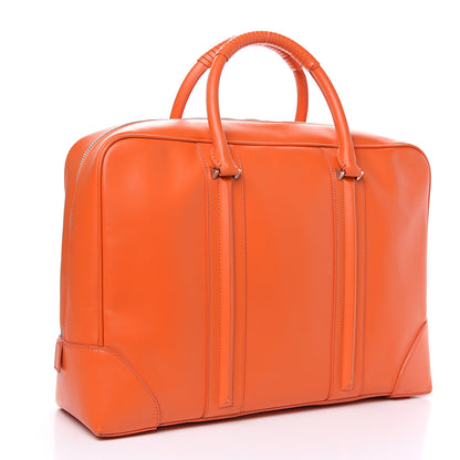 Givenchy Smooth Calfskin L.C. Briefcase Orange 2 of 13