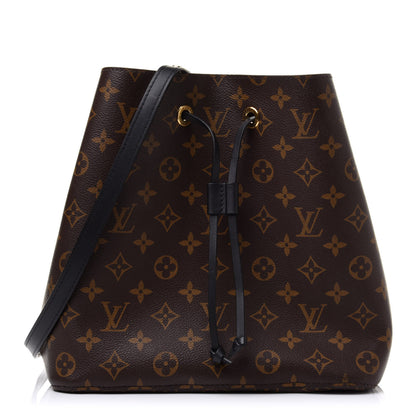Louis Vuitton Monogram Neonoe MM Black 1 of 13