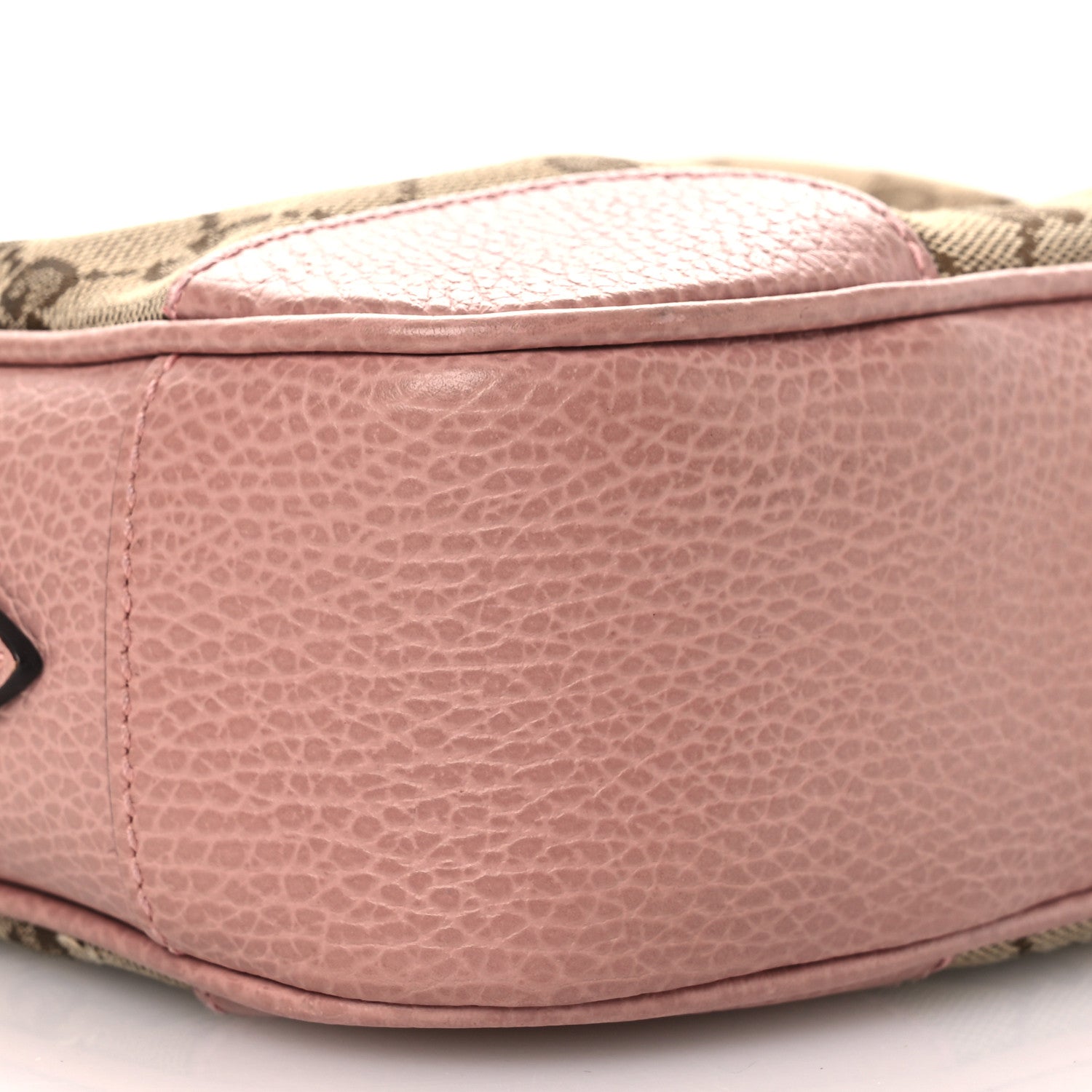 Gucci Monogram Mini Bree Messenger Bag Beige Soft Pink 9 of 14