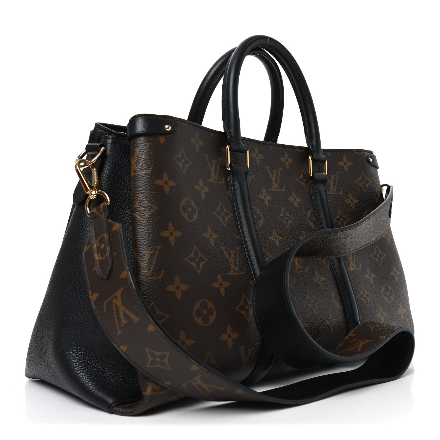 Louis Vuitton Monogram Soufflot MM Black 1811498 – FASHIONPHILE