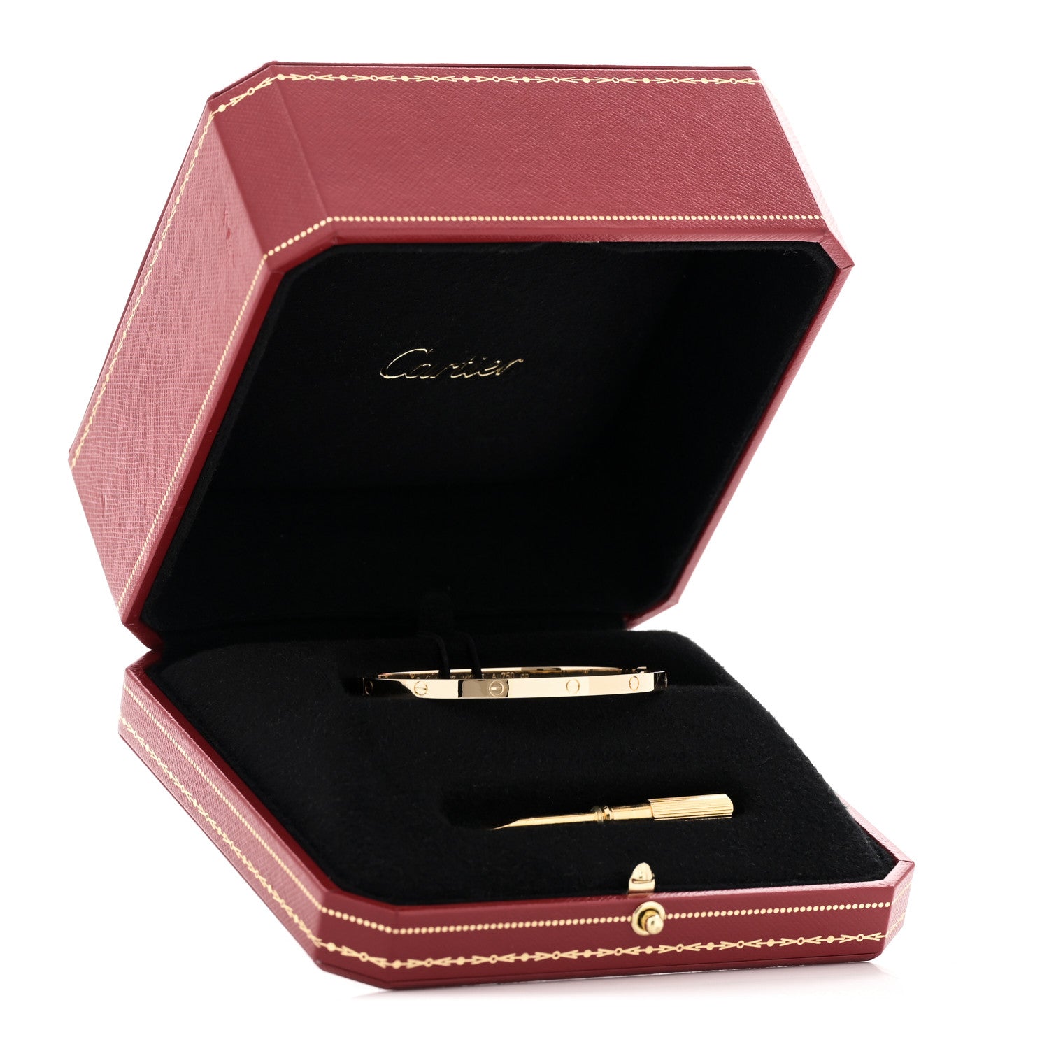 Cartier 18K Yellow Gold Small LOVE Bracelet 17 6 of 6