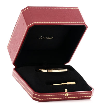 Cartier 18K Yellow Gold Small LOVE Bracelet 17 6 of 6