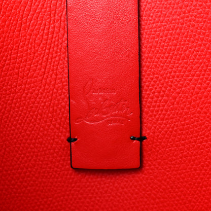 Christian Louboutin Patent Calfskin Small Oh Xtian Cabata Tote Red 7 of 13