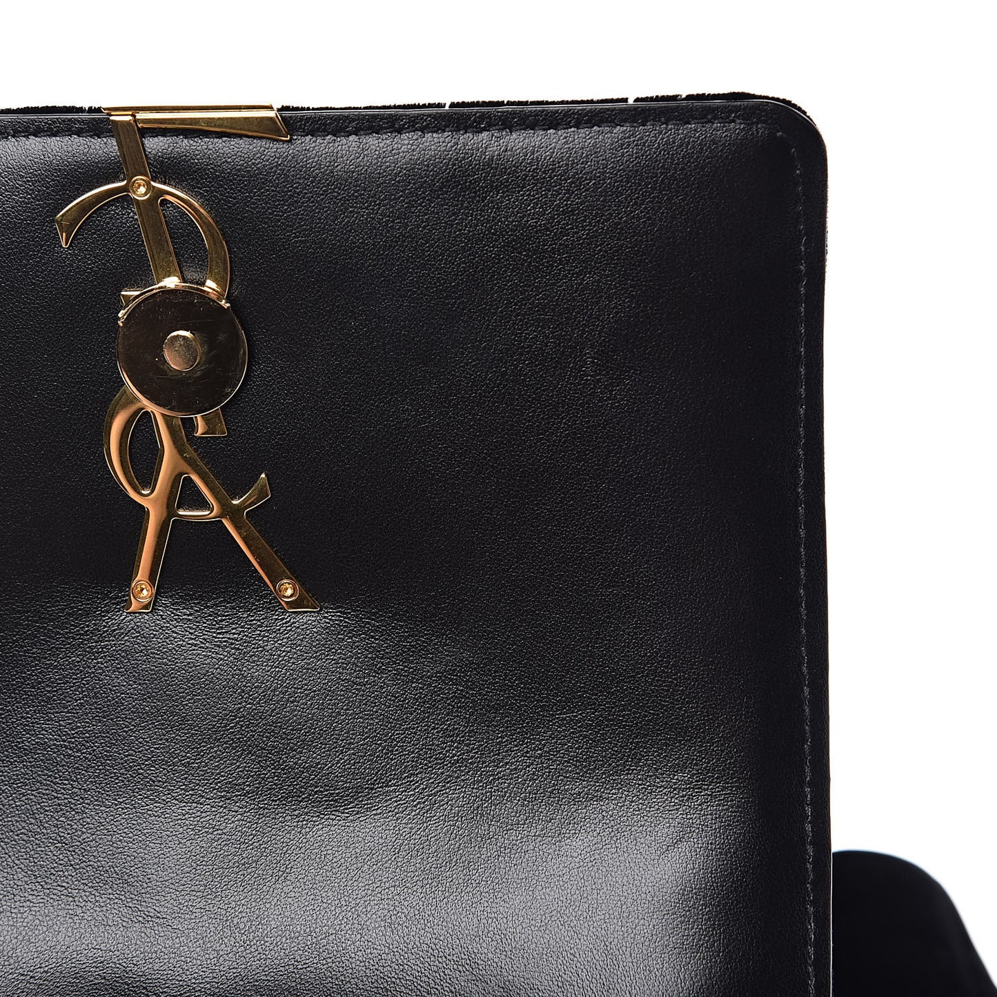 Velvet Matelasse Vicky Backpack Black