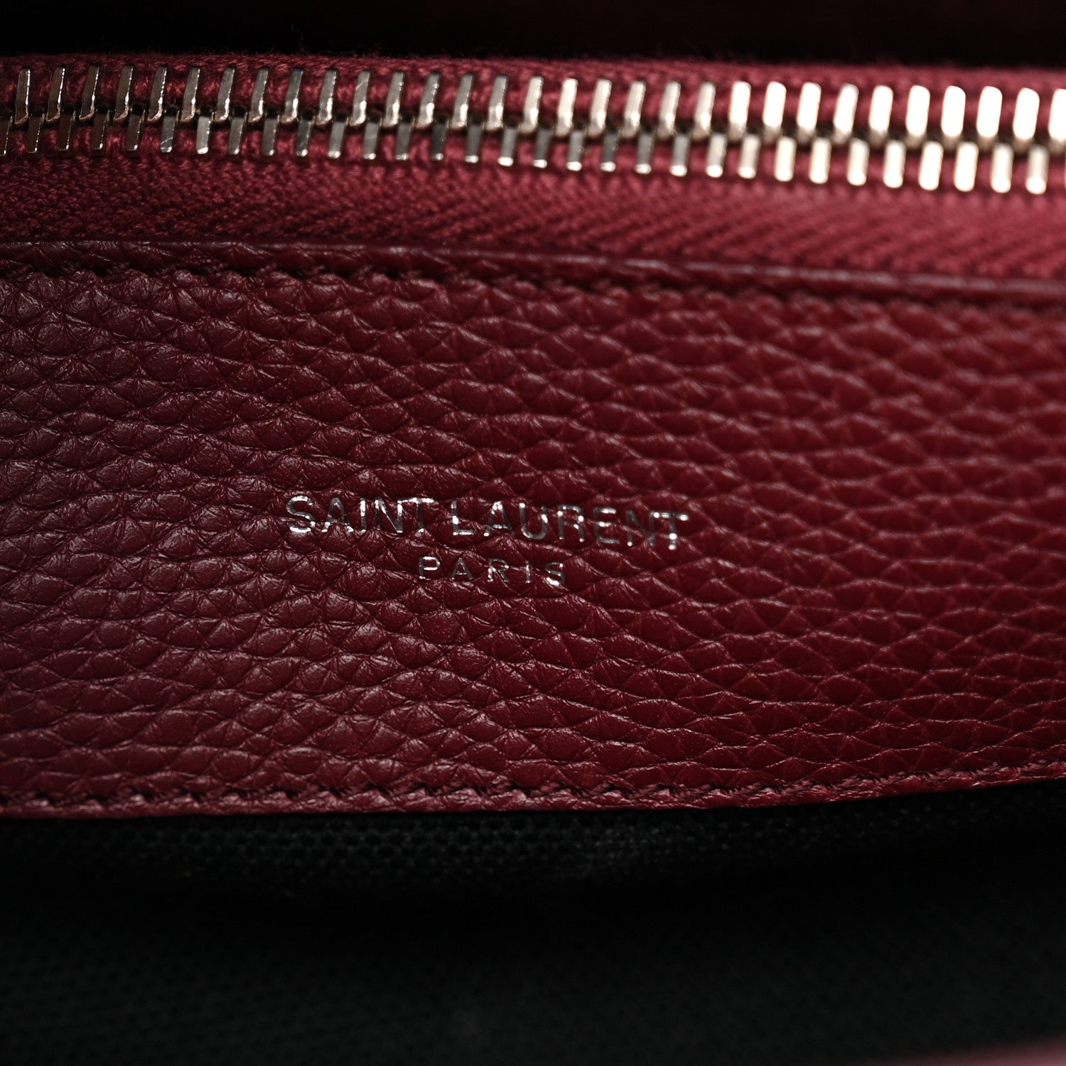 Saint Laurent Grained Calfskin Baby Supple Sac De Jour Palissandre 8 of 16