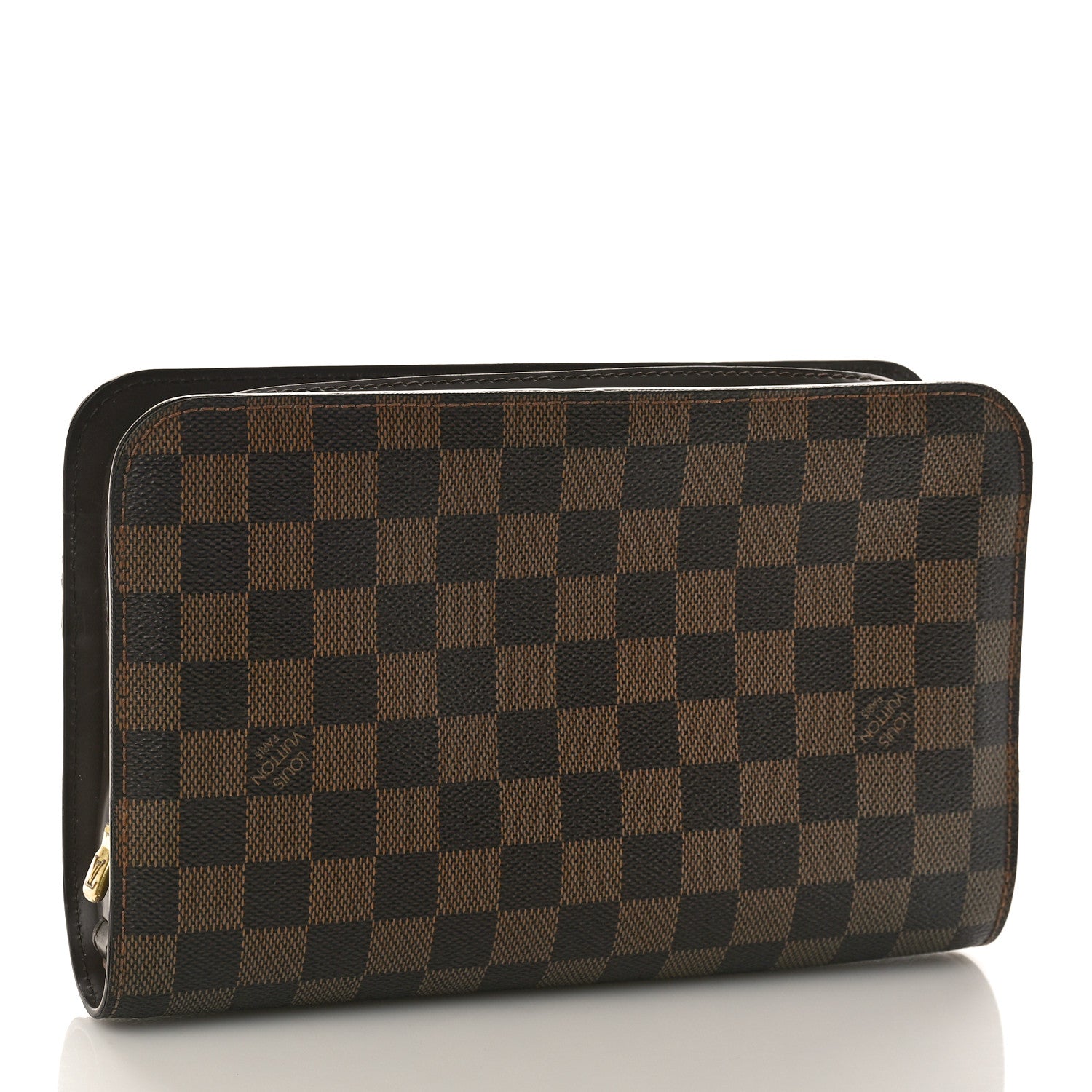 Louis Vuitton Damier Ebene Pochette Saint Louis Clutch 3 of 8
