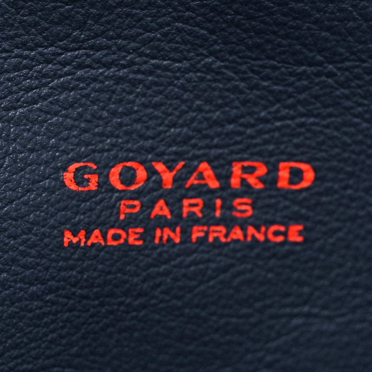 Goyardine Reversible Anjou PM Navy