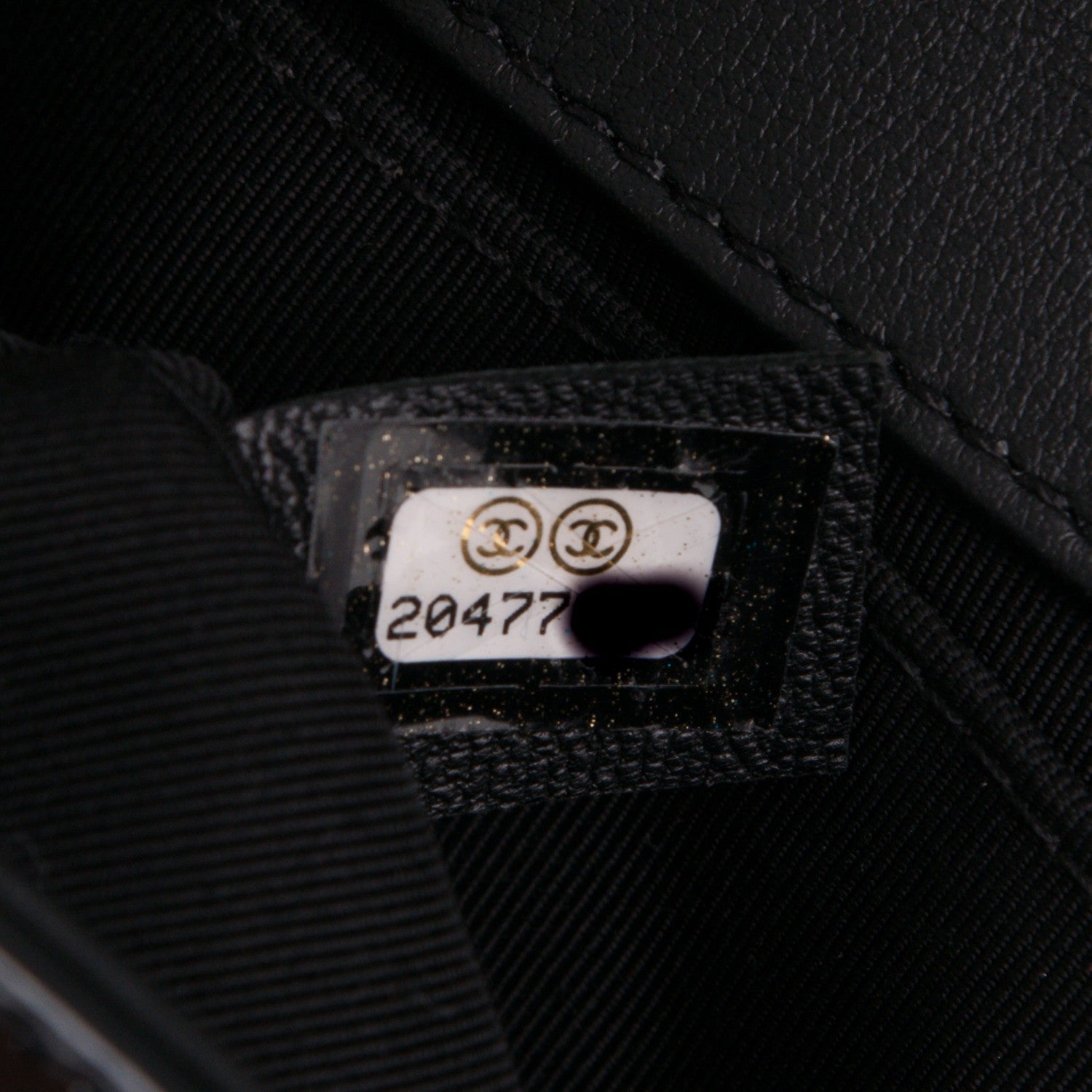 Chanel Patent Calfskin Quilted Medium Plexiglass Boy Flap Black 7 of 7