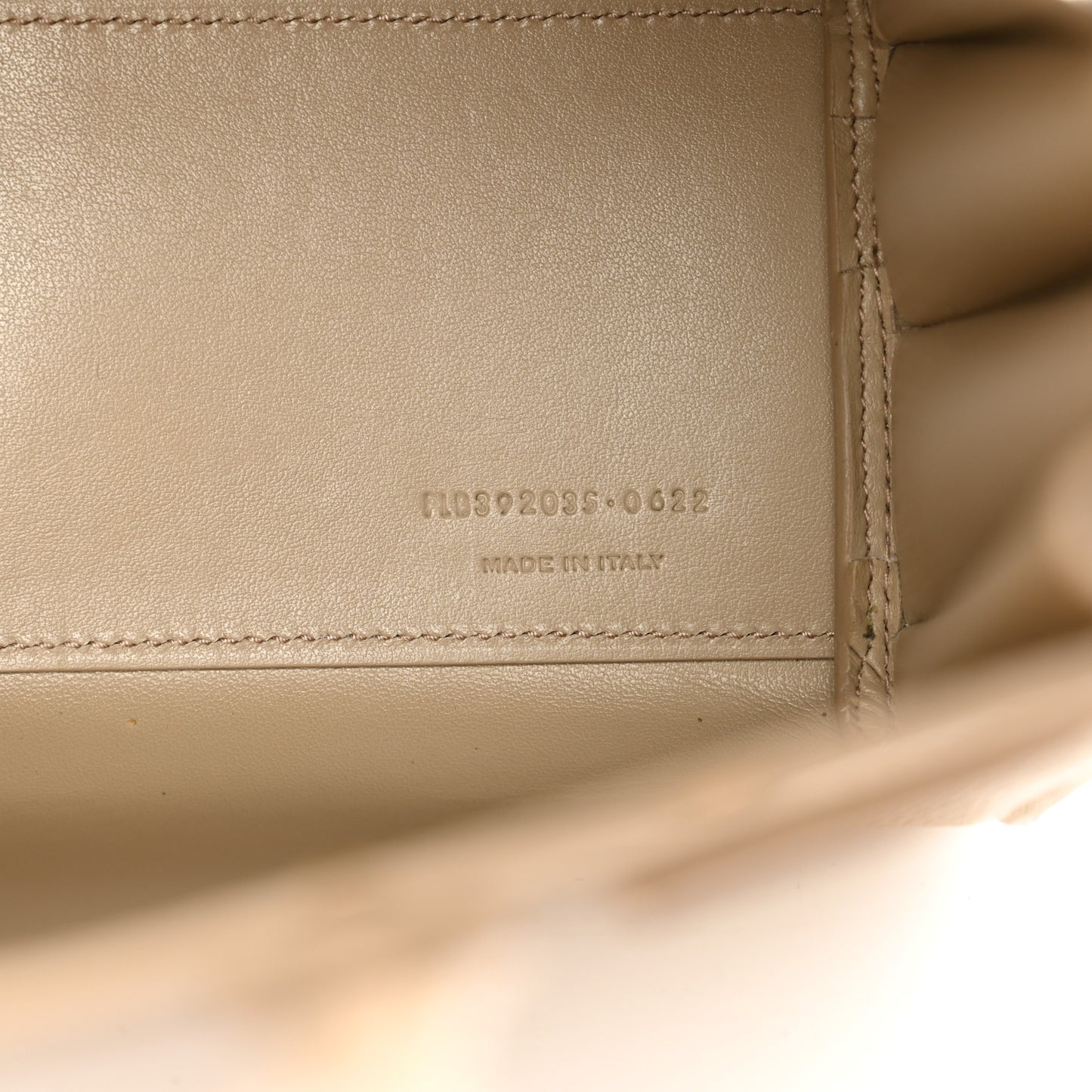 Grained Calfskin Nano Sac De Jour Sea Salt