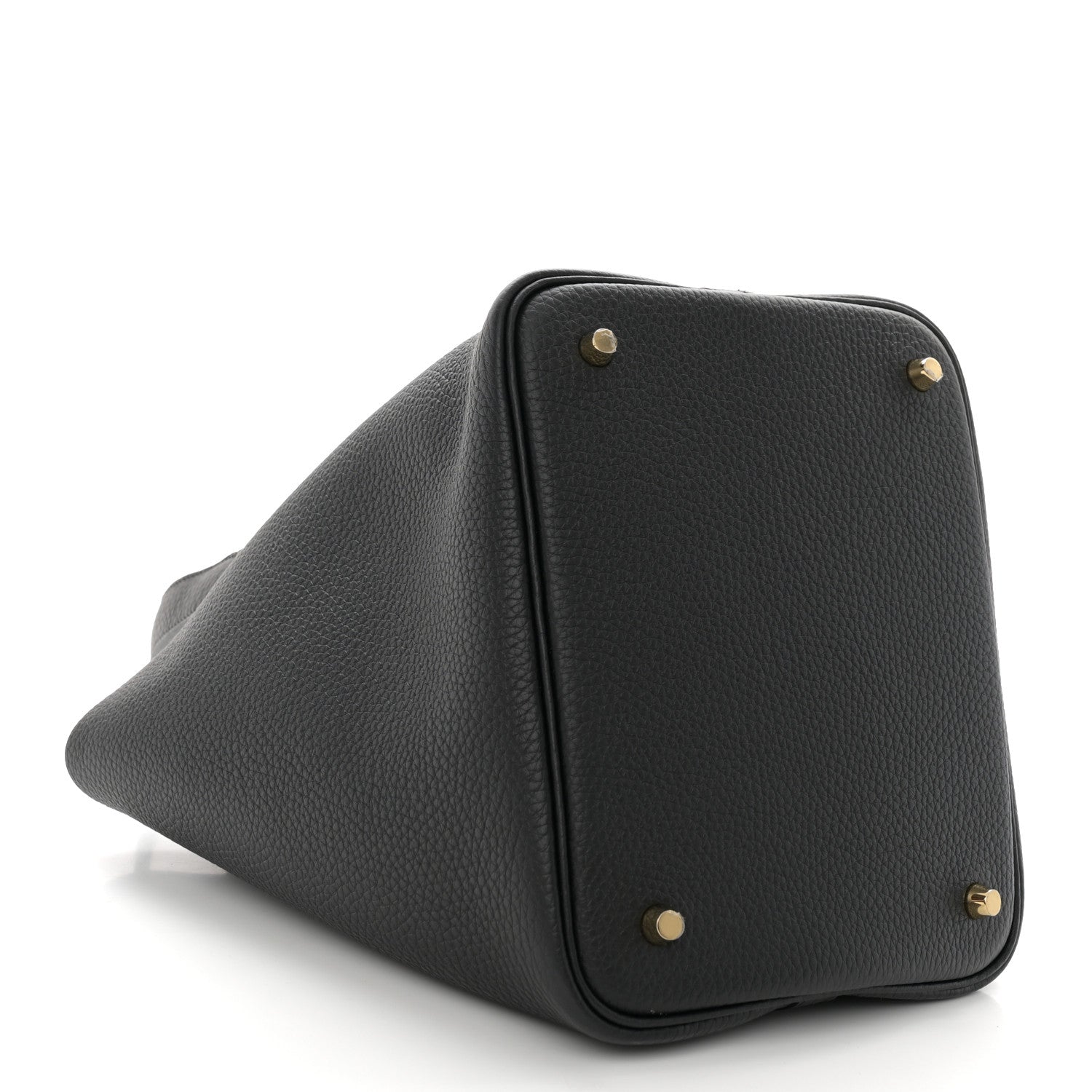 Hermes Taurillon Clemence Picotin Lock 22 MM Black 4 of 12