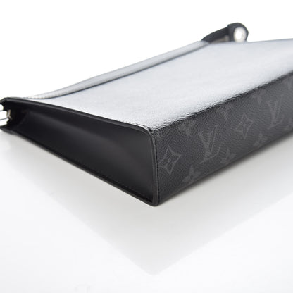 Louis Vuitton Monogram Eclipse Pochette Voyage MM 5 of 9