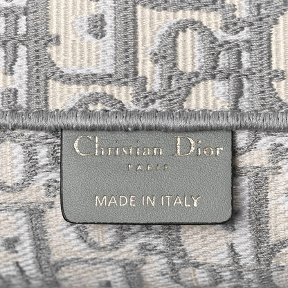 Christian Dior Oblique Medium Book Tote Grey 6 of 10
