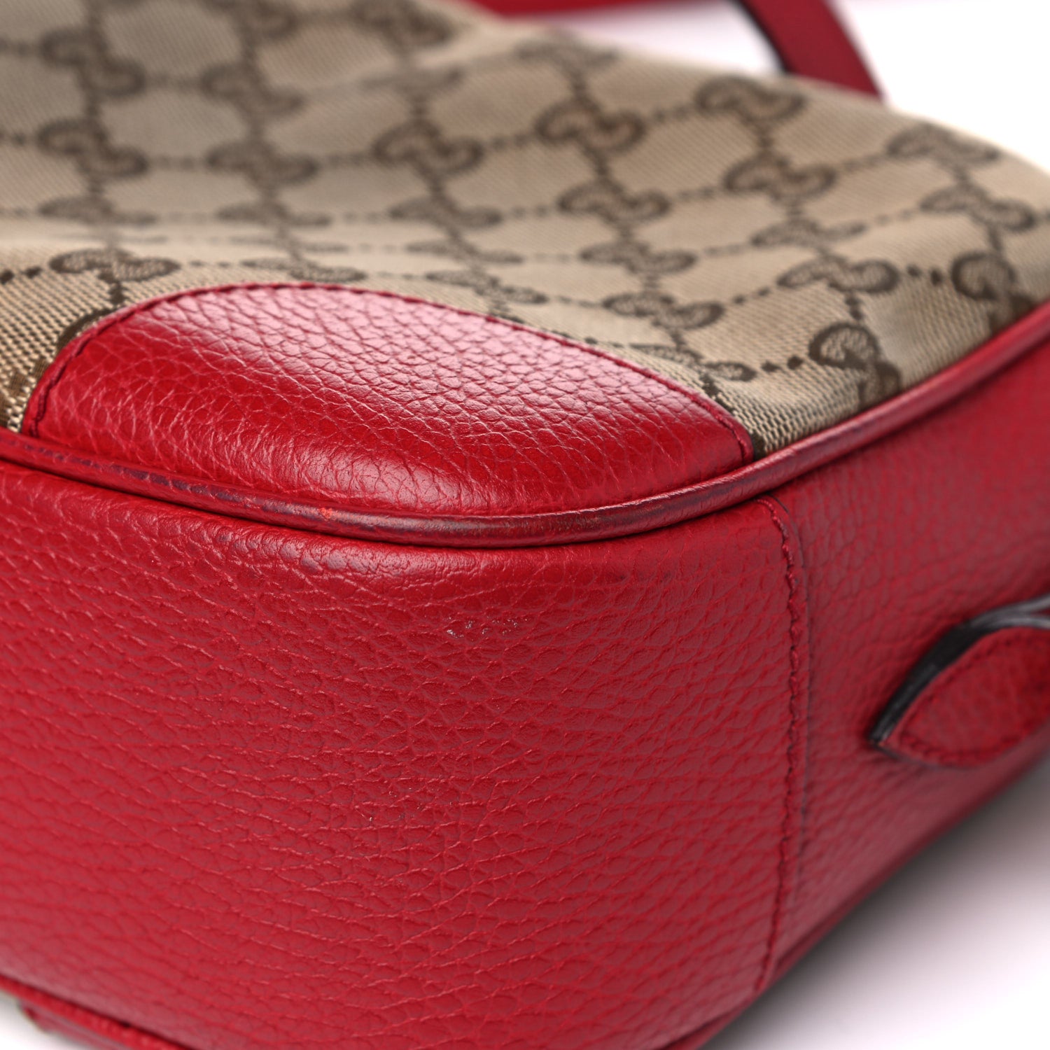 Gucci Monogram Mini Bree Messenger Bag Red 12 of 21