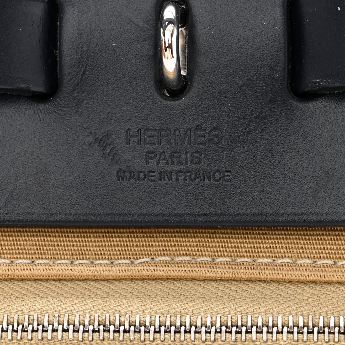 Vache Hunter Toile Herbag Zip 31 PM Trench Bleu Indigo