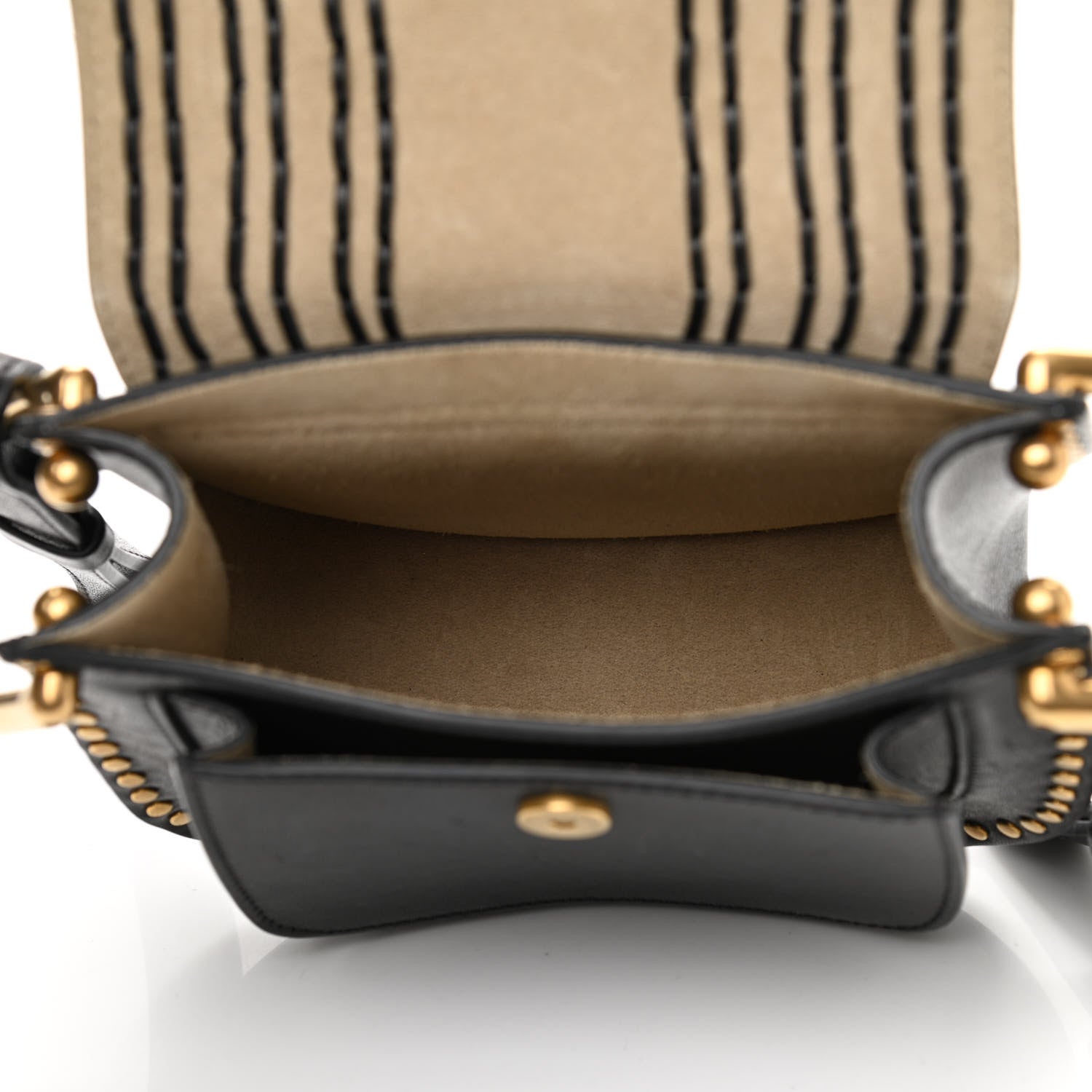 Chloe Calfskin Braided Mini Hudson Shoulder Bag Black 5 of 9