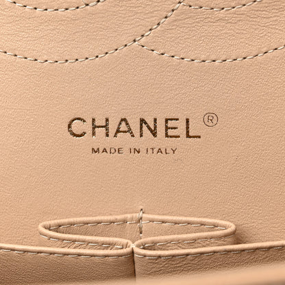 Chanel Caviar Quilted Jumbo Double Flap Beige 6 of 9