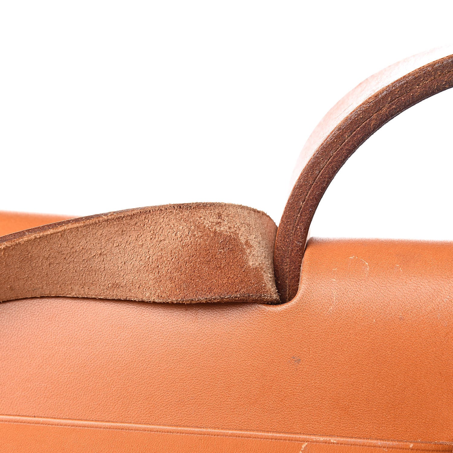 Hermes Toile Vache Calfskin Herbag Cabin Natural 9 of 20