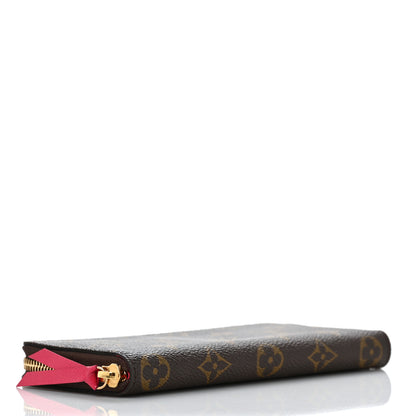 Louis Vuitton Monogram Clemence Wallet Fuchsia 4 of 9