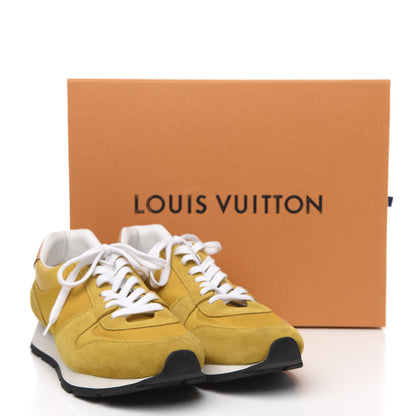 Louis Vuitton Calfskin Suede Abbesses Sneakers 8 Jaune 11 of 11