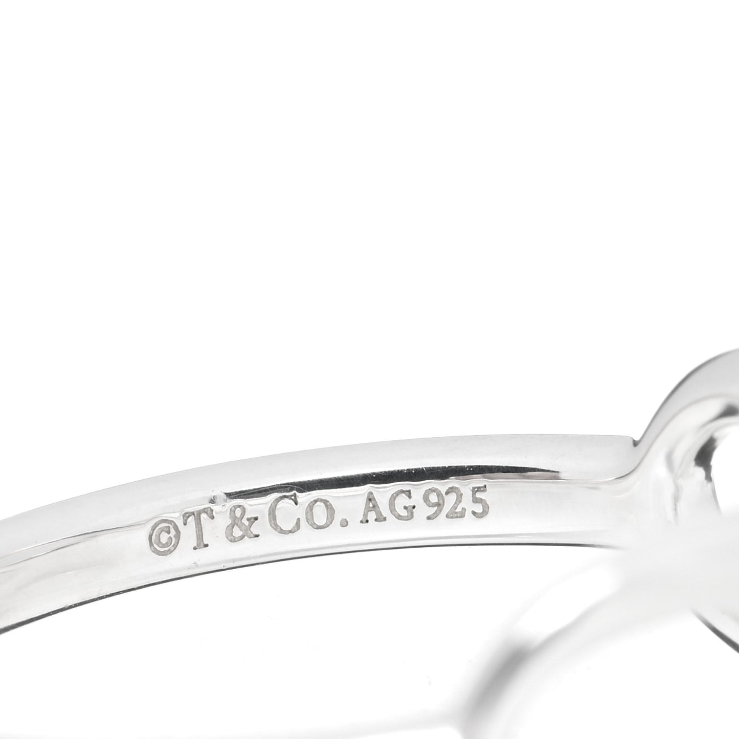 Sterling Silver Infinity Ring 50 5.5