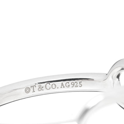 Tiffany Sterling Silver Infinity Ring 50 5.5 4 of 4