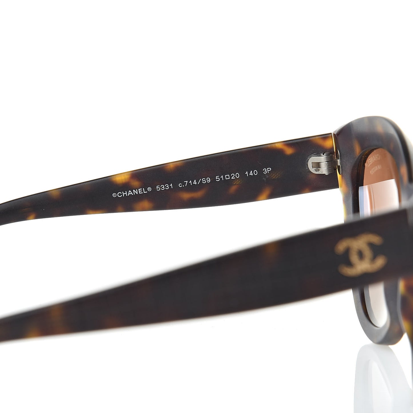 Butterfly Signature Polarized Sunglasses 5331 Dark Tortoise