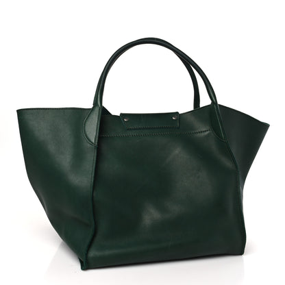 Celine Smooth Calfskin Medium Big Bag Green 3 of 9