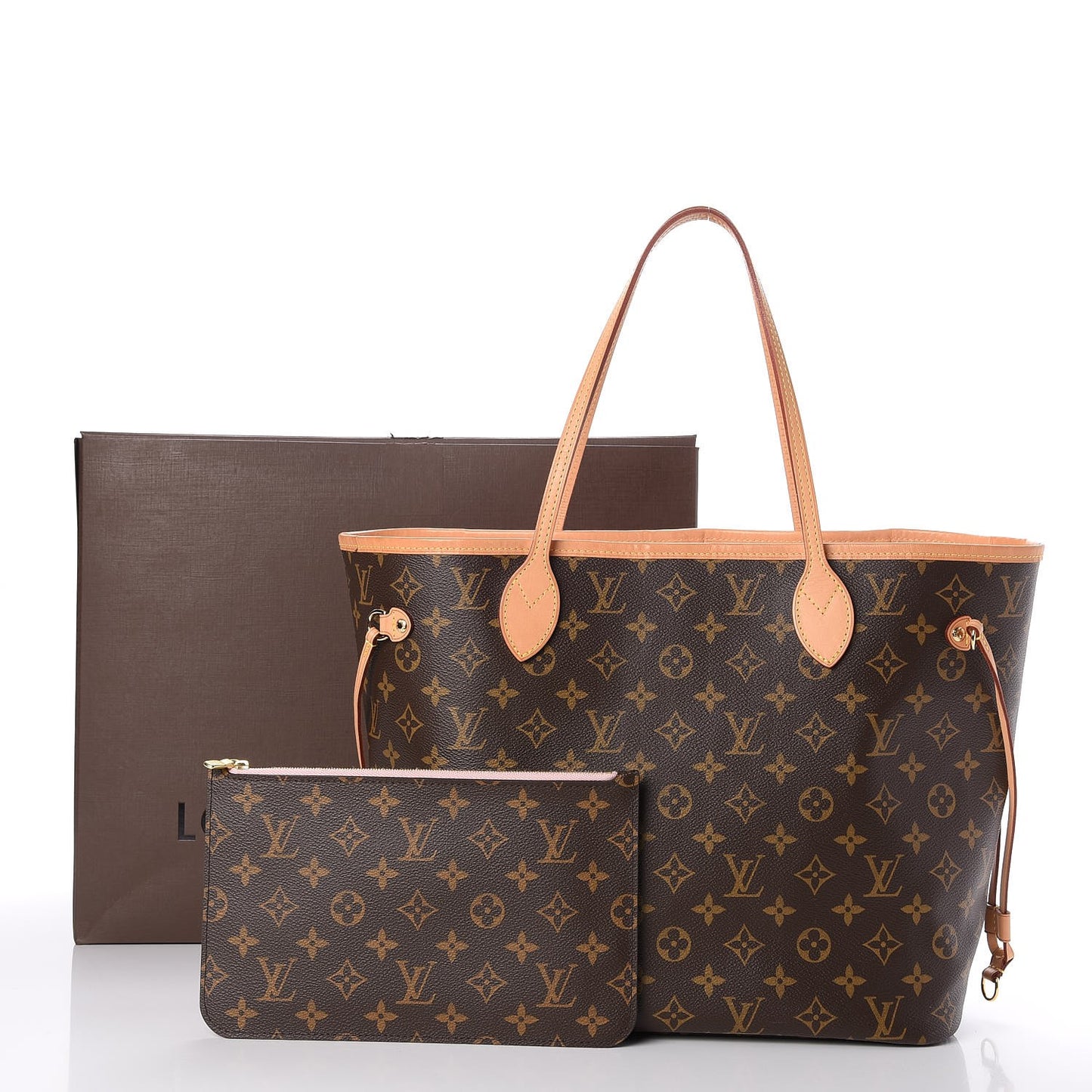 Monogram Neo Neverfull MM Rose Ballerine