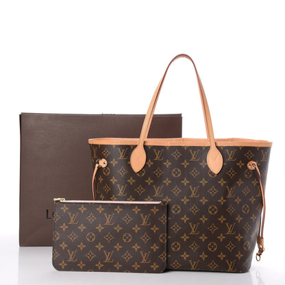 Louis Vuitton Monogram Neo Neverfull MM Rose Ballerine 8 of 9